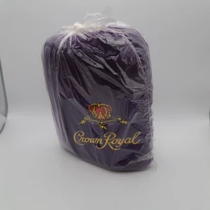 Cubierta de cabeza de club de golf Crown Royal NUEVO paquete abierto felpa púrpura, 3 en la parte superior - Imagen 1 de 5