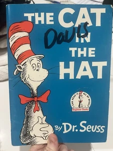 Cat In The Hat, Perfect Condition But Somebody Wrote Their Name On Front Cover  - Picture 1 of 6