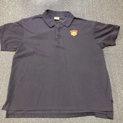Polo Cooperstown Dreams Park Para Hombre Manga Corta Talla XL Azul Bordado Foto 1 de 4