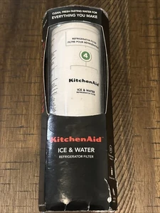 KitchenAid Refrigerator Ice & Water Filter 4 Replacement- KAD4RXD1 Green 1 Pack - Picture 1 of 8