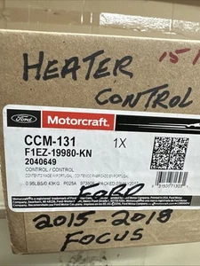 Ford F1EZ-19980-KN HVAC Temperature Control Panel 2015-18 Ford Focus NOS - Picture 1 of 18