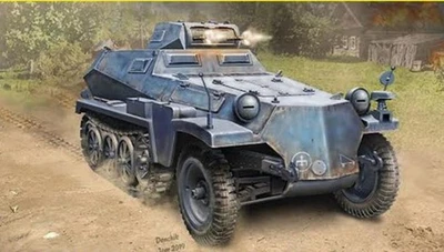 1:35 DRAGON Sd.Kfz.253 W/Panzer I Turret (Smart Kit) Kit DR6952 - Immagine 1 di 2