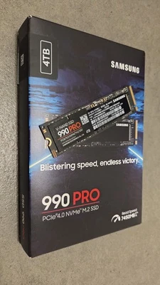Samsung SSD 990 PRO 4TB M.2 2280 PCIe 4.0 x4 (MZ-V9P4T0BW) Only 861h!!! - Image 1 of 3