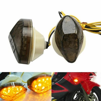 Motorcycle LED Flush Mount Front Turn Signals Light For Honda CBR 600 F4i 01-06 Foto 1 de 4