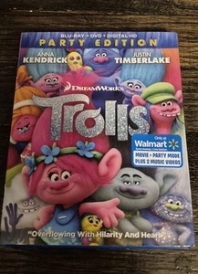 Trolls (Blu-ray, 2016) - Picture 1 of 2