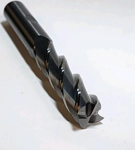 .488" Regrind x 1-7/8" LOC 4 Flute Carbide End Mill 1/2" Shank 4" OAL - Picture 1 of 6