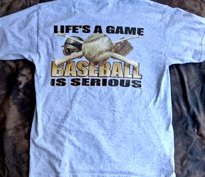 Football is Serious Shirt Youth X Large Gray Joppatowne 2019 Baseball - Picture 1 of 7