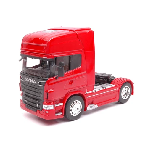 SCANIA R730 V8 (4x2) 2015 RED 1:32 Welly Camion Modellino Nuovo - Immagine 1 di 1