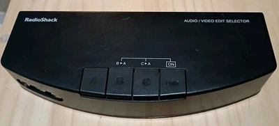 Radio Shack Stereo Audio/Video Selector/Editor (3 Input / 2 Output) No. 15-1587 - Image 1 of 3