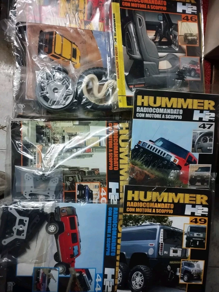 Fascicolo HUMMER H2 1:8 modello radiocomandato  HOBBY&WORK  Vari Disponibili - Immagine 1 di 1