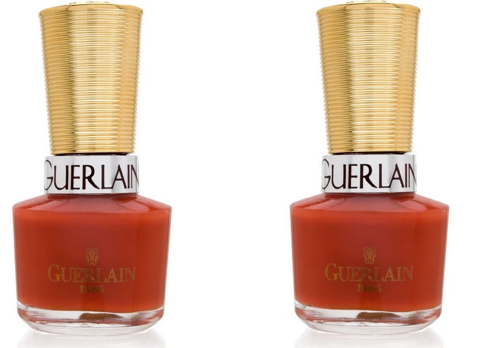Guerlain Paris Praliné Brun Color Uñas Larga Duración 123 - Nuevo En Caja - Lote de 2 Foto 1 de 1