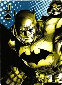 BATMAN JACK OF SPADES DC BATMAN PLAYING Collectible Card Great Artwork - Picture 1 of 2