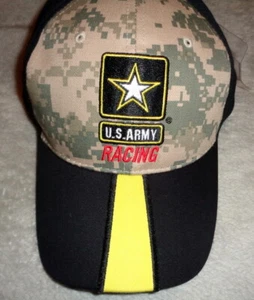 New U.S. ARMY NHRA Drag Racing Camo Cap Tony Schumacher The Sarge Hat - DSR - Picture 1 of 6