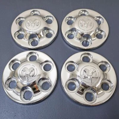 1998-1999 Dodge Durango # 2097 15" roda de liga leve cromada tampas centrais 52039401 CONJUNTO/4 - Imagem 1 de 4