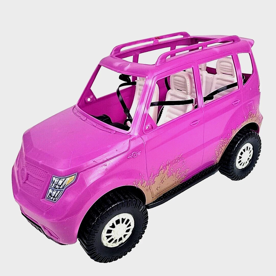 Barbie Rosa Cadillac Escalade Mattel 2016 FGC99 SUV Coche Todoterreno Jeep Foto 1 de 4