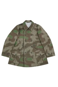 WW2 Marsh Sumpfsmuster 44 Splinter Color Camo Gebirgsjäger Wind Jacket I - Picture 1 of 2