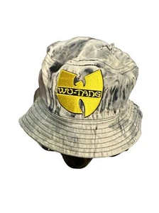 Shaolin Wu-Tang Band Patch Distressed Bucket Hat Size L/XL - Picture 1 of 11