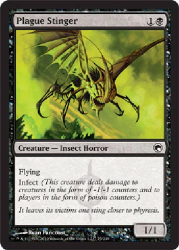 PLAGUE STINGER Scars of Mirrodin MTG Magic the Gathering Cards DJMagic - Image 1 of 1