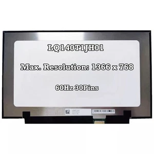 LQ140T1JH01 14.0 pulgadas 1366×768 Pantalla LCD Panel Nuevo 60Hz 30Pines - Imagen 1 de 2