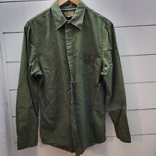 Long Sleeve Mens Shirt Sonoma Brand Green