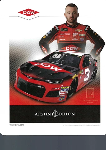 NASCAR SUPERSTAR AUSTIN DILLON 2 POSTCARDS LOT Cover