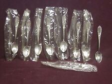 8  Unknown Silverplate  COFFEE SPOON  5 7/8" New in package  