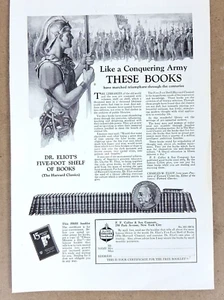 1930 P F Collier & Son Enciclopedias Anuncio impreso de colección Excelente - Imagen 1 de 1