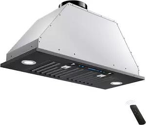 RANGE CAPPA STUFA PRESE D'ARIA 30-36 pollici 900 CFM, convertibile canalizzato/senza condotti - Foto 1 di 13