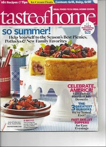 TASTE OF HOME Magazine June July 2011 So Summer Burger Recipes - Imagen 1 de 1