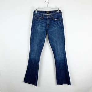 Vaqueros de mujer Lucky Brand talla 2 corte bota Sofia lavado medio altura baja Y2K mezclilla - Imagen 1 de 17