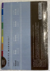 Creative Memories Milestone Kit ~ SCHOOL ~ Titles/Mats/Fillers,More NEW - Picture 1 of 4