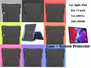 Funda de soporte/película de pantalla de alta resistencia para Apple iPad Pro 11 (2018)/2020) - Imagen 1 de 10