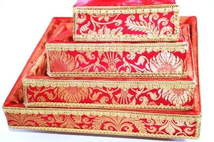 Shagun Trays -Gifting baskets -Wedding gifting baskets- Punjabi Wedding - Haldi - Picture 1 of 3