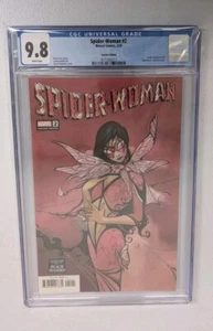 Spider-Woman #2 CGC 9.8 Peach MoMoKo Nightmare Variant Cover Marvel 2023 Graded - Picture 1 of 3