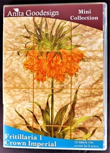 Diseño de regalo Fritillaria 1 corona imperial Anita - diseño bordado - CD - excelente condición - Imagen 1 de 3
