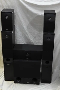 Energy e:XL Series 5.1 Surround Speakers e:XL-25/e:XL-15B-1/e:XL-C-1/S10.2-C-1 - Picture 1 of 12