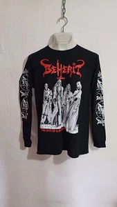 Beherit oath blood long sleeve shirt black metal archgoat von mystifier - Picture 1 of 4
