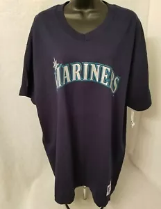 Russell Athletic Mens Shirt Size L Large Multicolor Seattle Mariners NEW - Picture 1 of 7