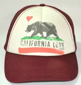 Billabong Trucker Sombrero Snapback Sombrero California Amor Gorra de Béisbol Clásico - Imagen 1 de 5