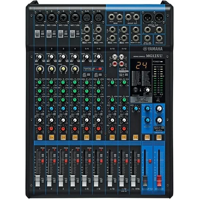 Yamaha MG12XU 12-Channel Mixer with Effects - Image 1 of 4