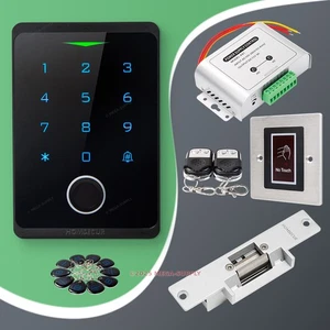 HOMSECUR Weatherproof IP66 APP WIFI Fingerprint PIN Access Control Touch Keypad - Picture 1 of 10