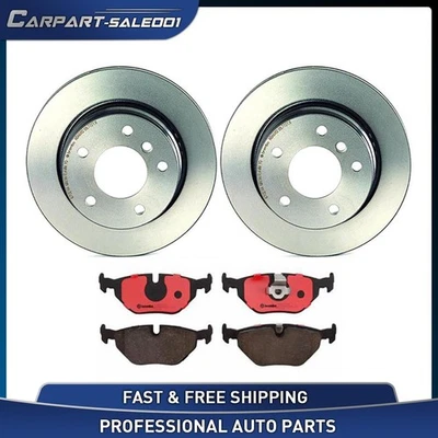 Juego de pastillas de freno de disco trasero para BMW 323Ci Brembo 2000-2000 rotor de freno de disco Foto 1 de 4