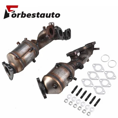 Catalytic Converter w/Exhaust Manifold For 2002 2003 2004 Nissan Frontier 3.3L - Image 1 of 4