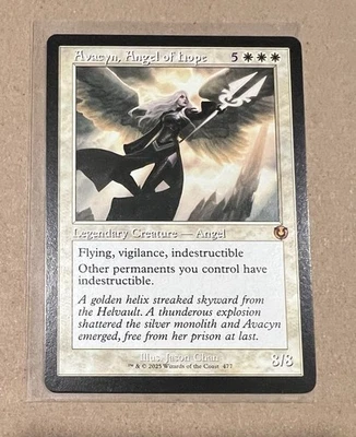 Avacyn, Angel of Hope Retro - Mythic - Innistrad Remasterizado Magic The Gathering #477 Foto 1 de 2