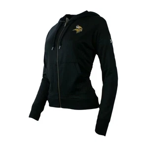 Under Armour Women's Minnesota Vikings ColdGear Combine Full Zip Hoodie Medium - Picture 1 of 7