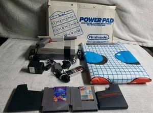 NES Console Bundle Super Mario Bros/ Duck Hunt/ World Class Track Meet Plus Read - Picture 1 of 24