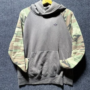 Denim and Supply Ralph Lauren Green & Gray Camouflage Flag Hoodie - Medium - Picture 1 of 9