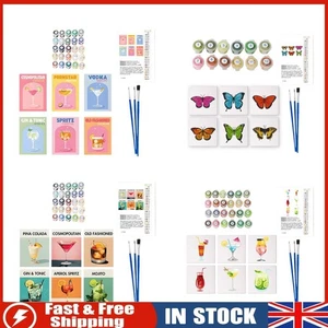 6 Pack Children DIY Paints by Number Kits Color by Numbers Kit for Beginners - Picture 1 of 21
