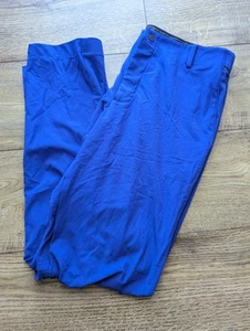 Nike Dri-Fit Golf Trousers Stretch Modern Fit Tech Woven Mens W34 L34 Purple - Picture 1 of 17