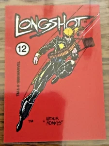 1986 Marvel Universe Comic Bilder Serie 1 Sticker #12 Longshot - Art Adams - Bild 1 von 3